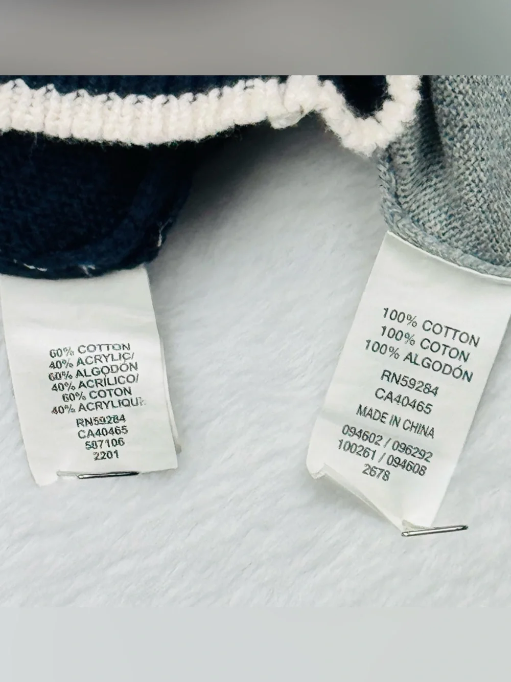The Children’s Place Lot of 2 Boys Sweater Vest. Both size M (7/8).